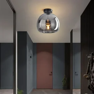 Transparence - Strakke Glazen Plafondlamp