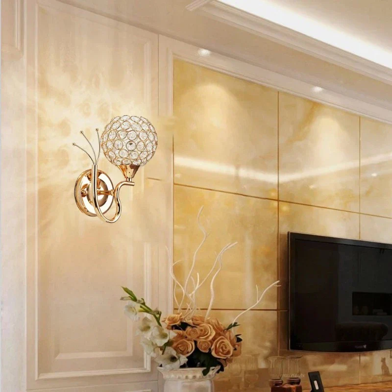 PrestigeShine - Kristallen Wandlamp - Afbeelding 5
