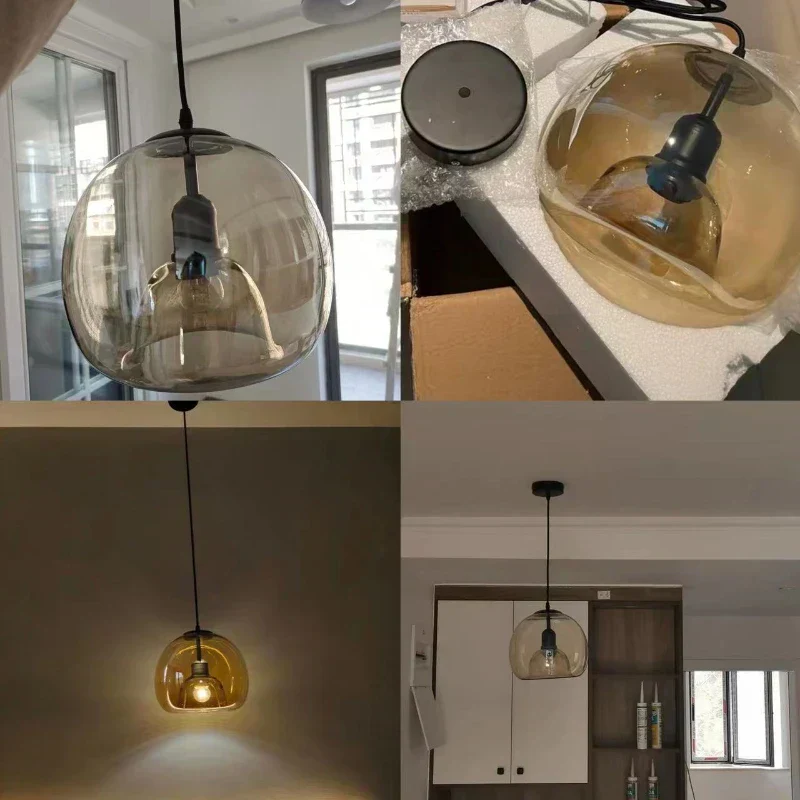 LuxeLicht - Elegante Hanglamp in Glas - Afbeelding 4