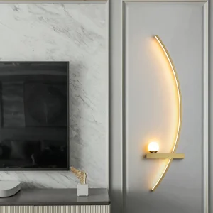 ElysianElegance - LED Wandlamp met Afstandsbediening