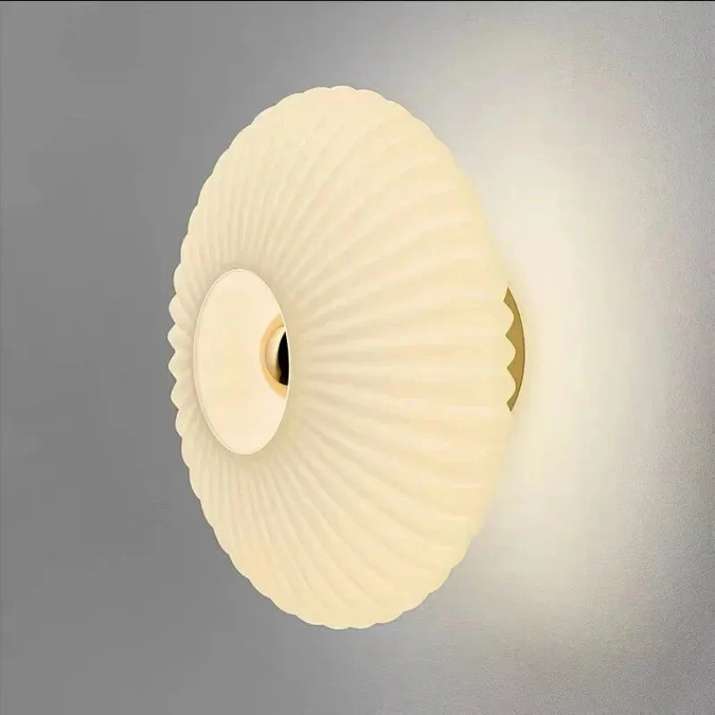 NimbusFlux - Glas Wandlamp met Golvend Licht - Afbeelding 4